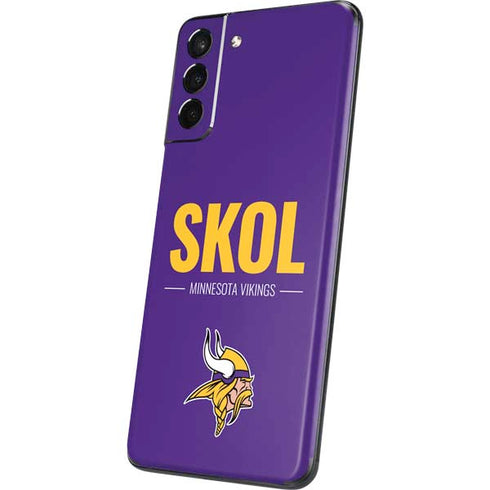 NFL Minnesota Vikings Team Motto Galaxy S21 Plus 5G Skin